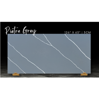 Solstone Quartz Slab 126" x 63" 3cm - Pietra Grey